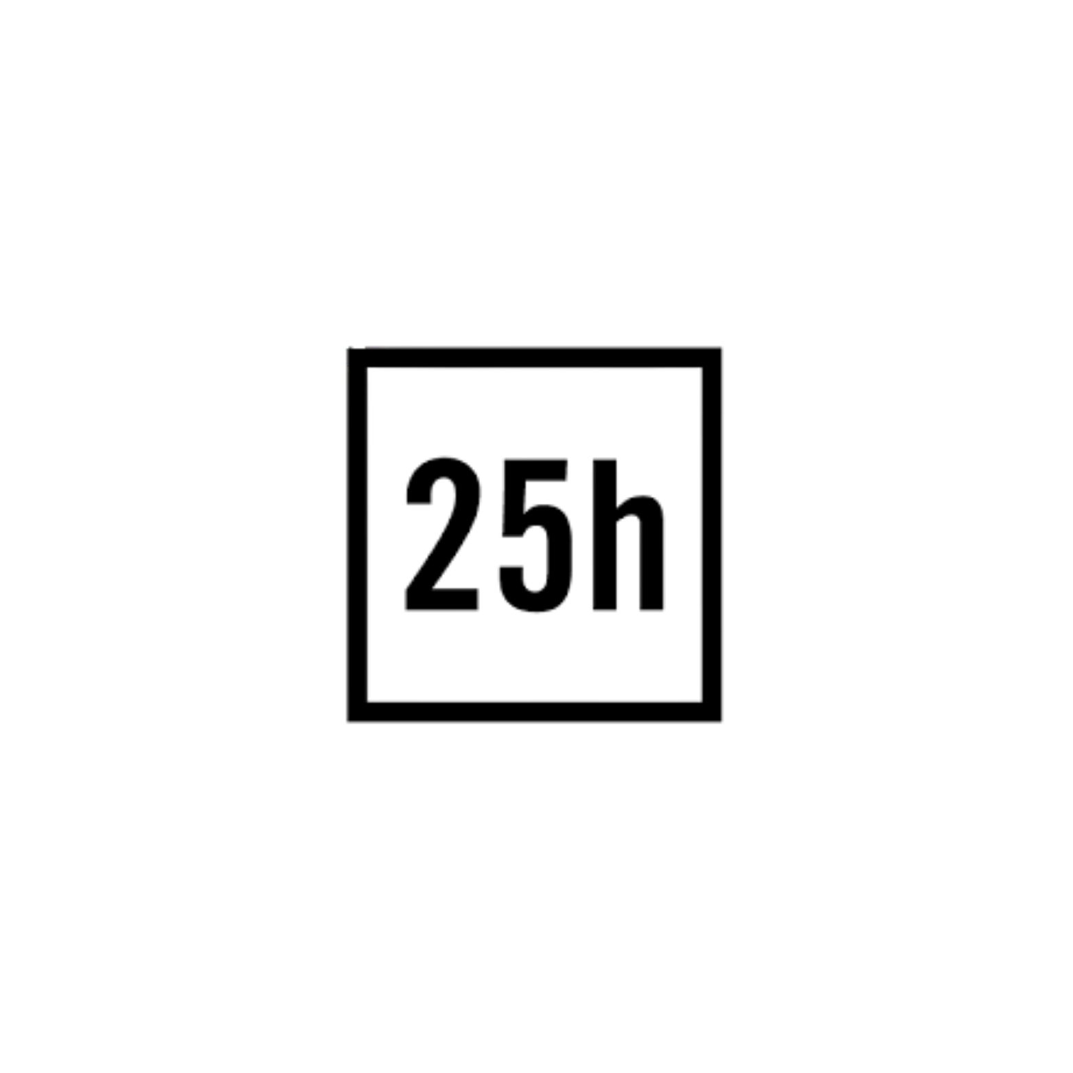 25h